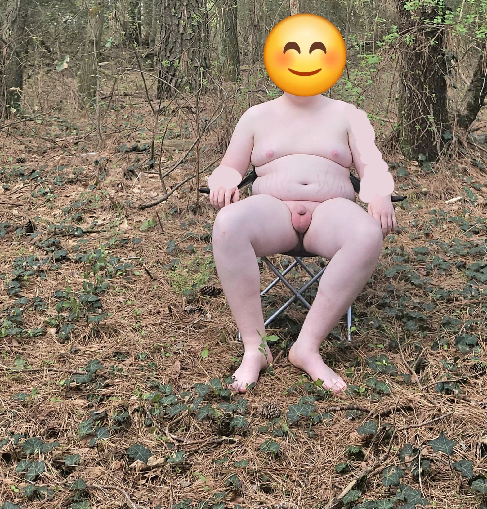 80 degrees were in am at, sitting here enjoying nature  posted by Impressive-Tip3280