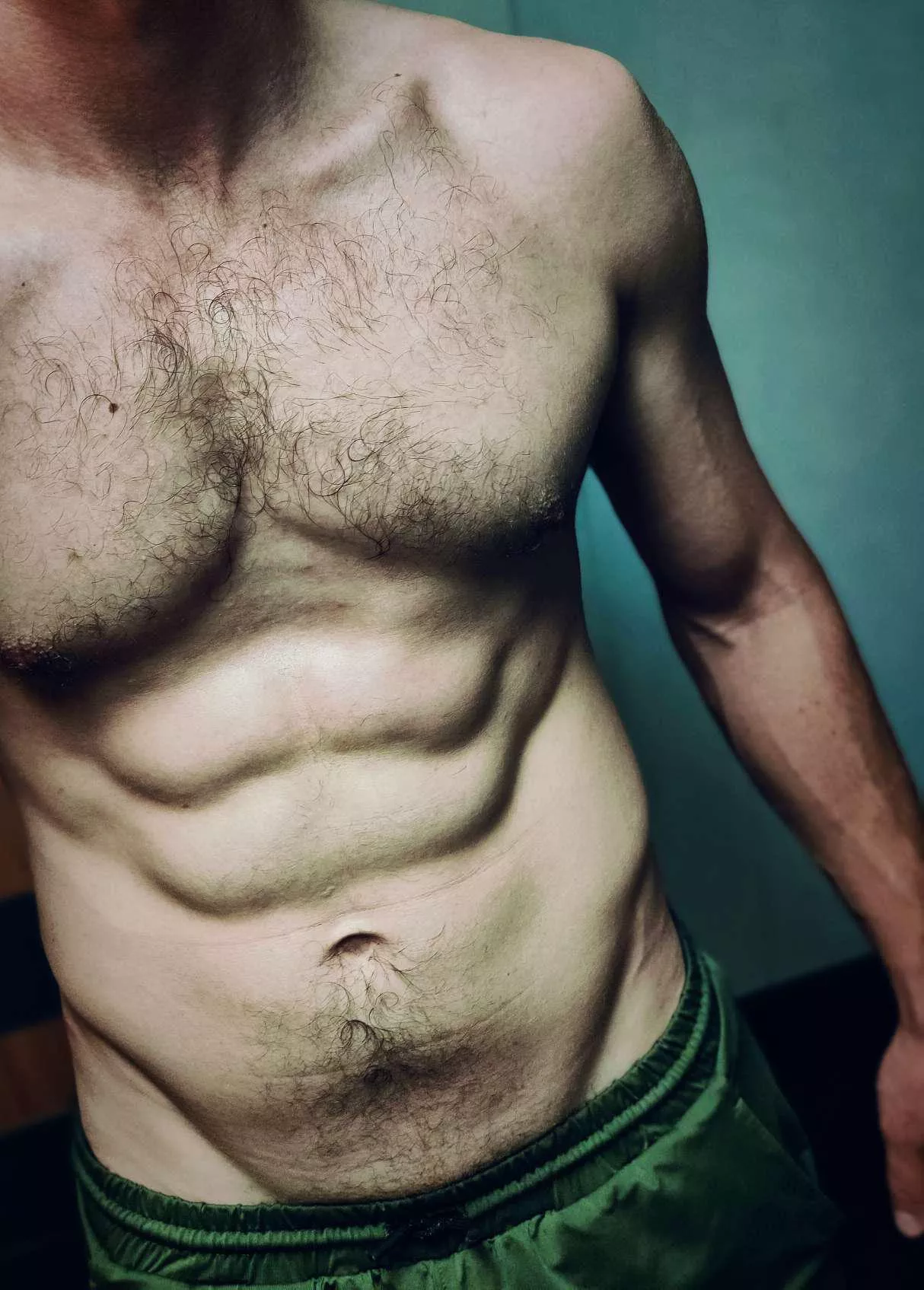 Abs got pumped after that workout! posted by Sailor-daddyyy