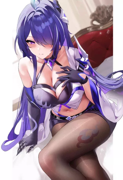 Acheron (sioconsole1) [Honkai Series / Honkai: Star Rail] by elegantloveglimmer