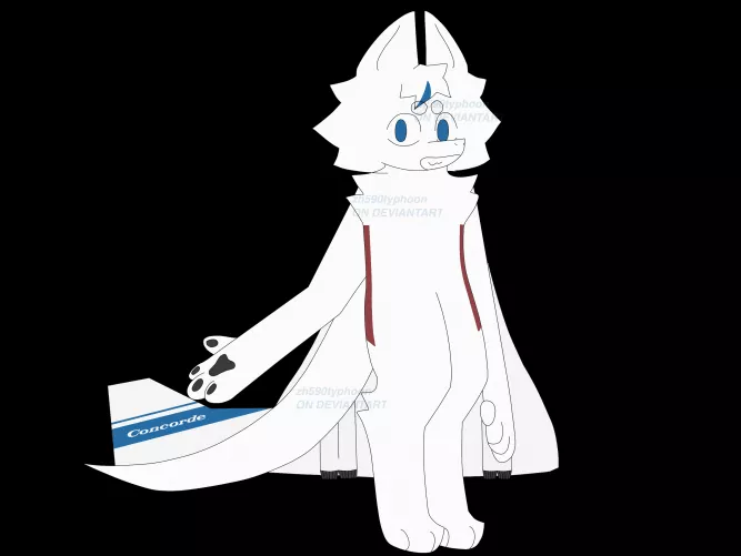 ask questions/interact with my fursona concorde, and i'll try answer as him!! by zh590typhoon