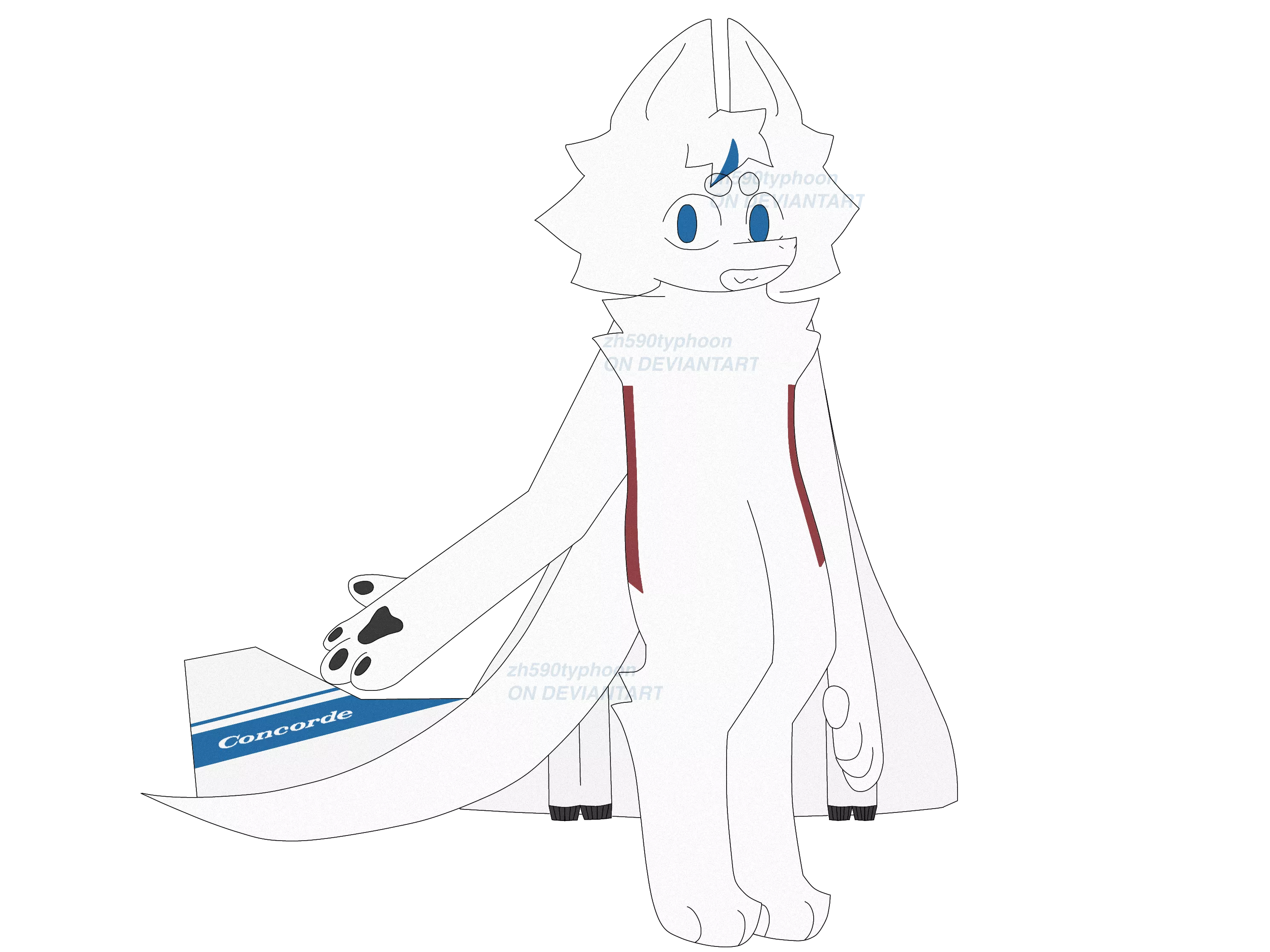 ask questions/interact with my fursona concorde, and i'll try answer as him!! posted by zh590typhoon