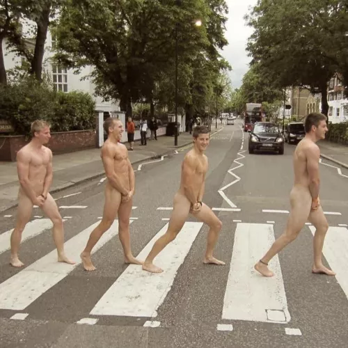 “Assey Road” by the Meatles 😂 by Ok_Friend_7706