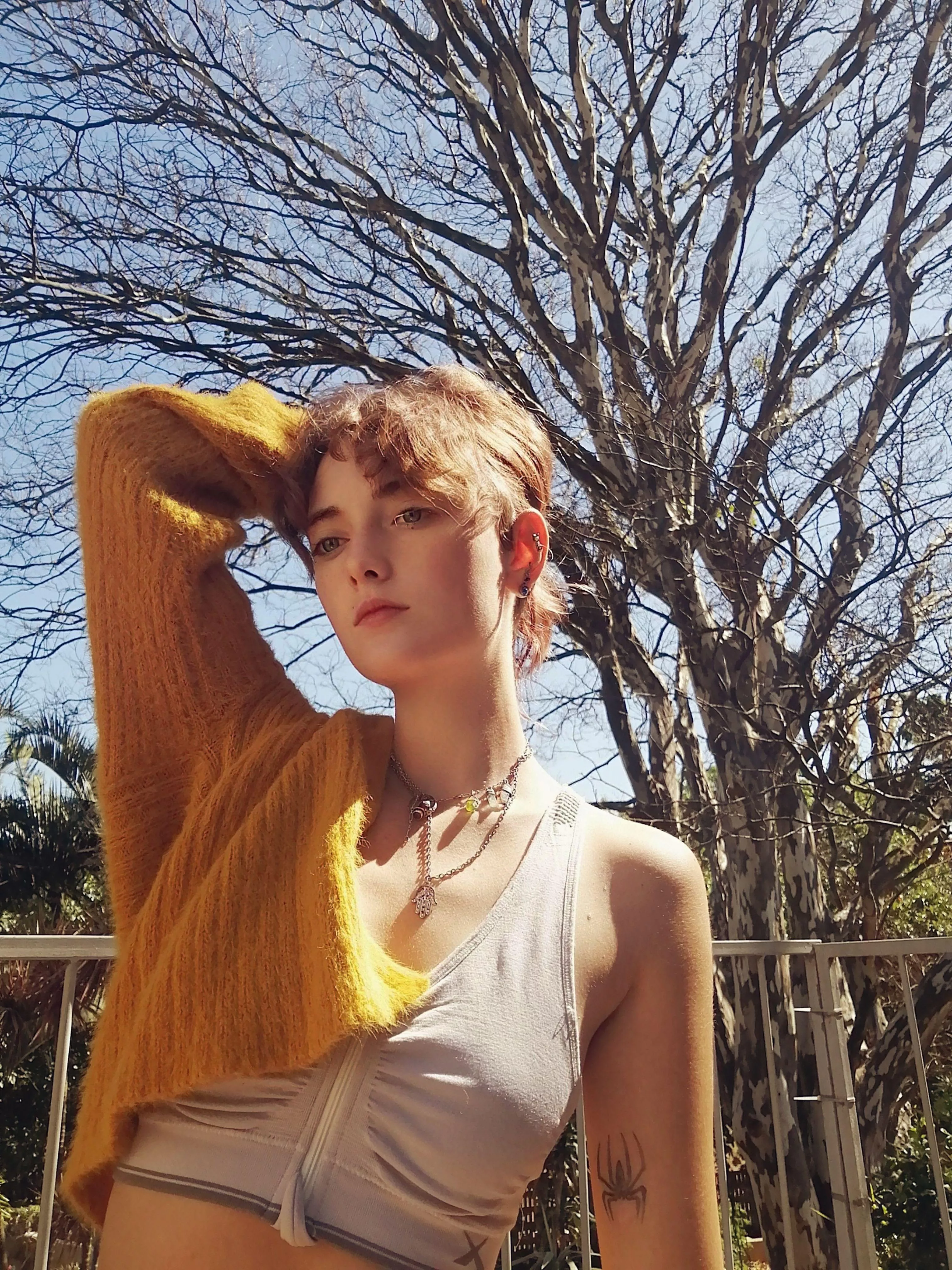 Balancing elegance with a touch of flirtation, like a true lady boss. [18F] posted by vibeslover