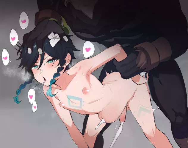 Destroying Venti's boihole (instanttnoodle) by BigMilfyGothFuta