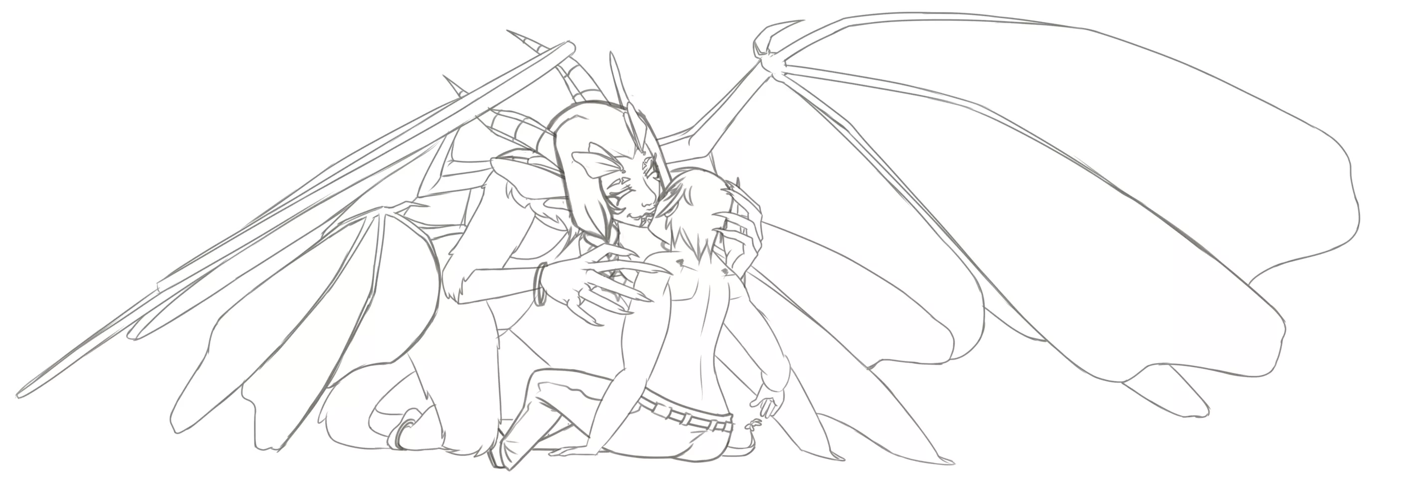 February 2024 Monster Doodle posted by MousyLou91