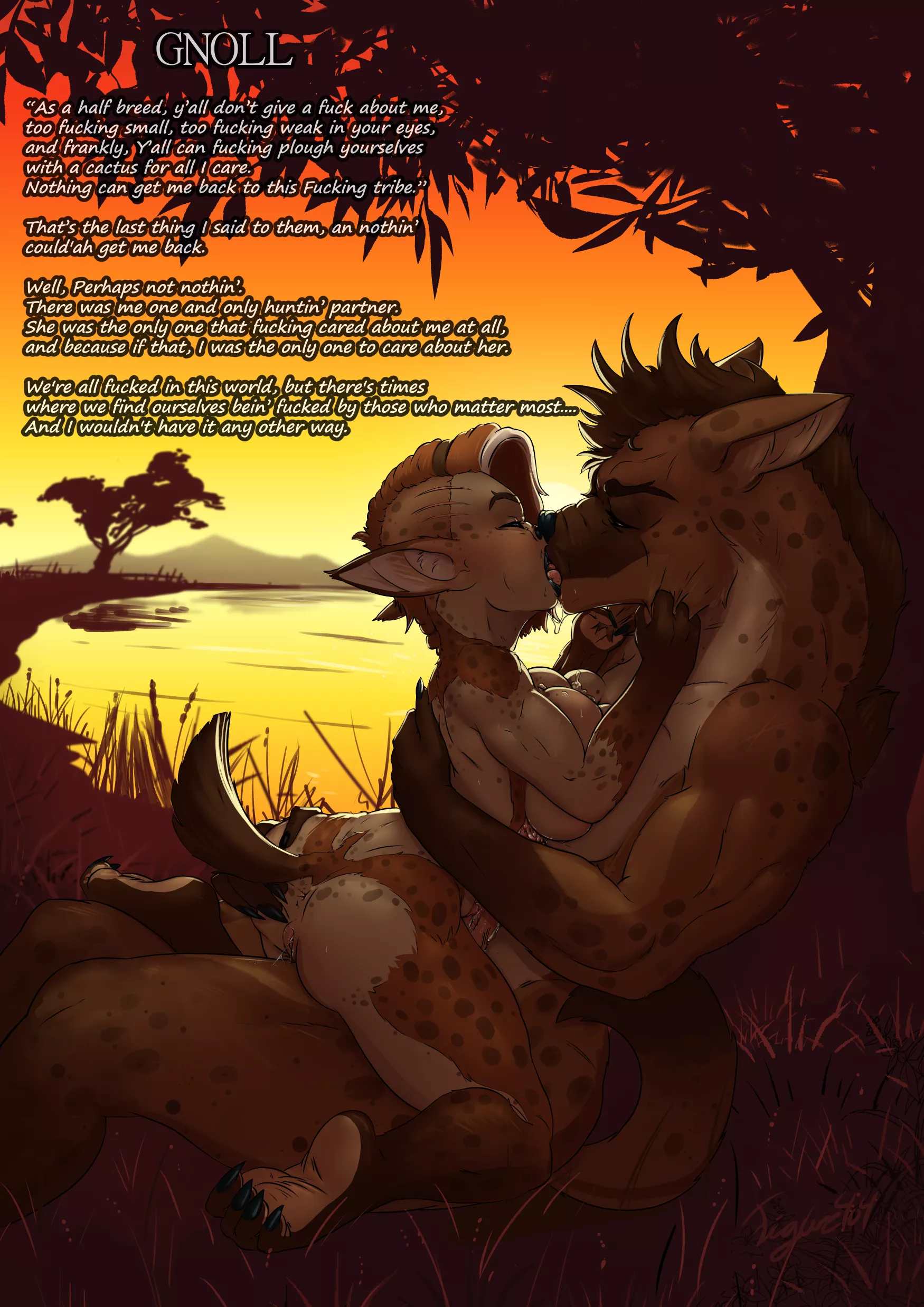 Gnolls, Monsterfucker ABC posted by Figure404Art