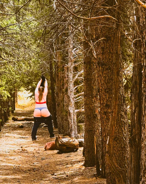 Going for a walk but, when nature calls and demands a show, you listen! Nature demanded to be natural while I enjoy the views and sights she has to offer! Her wish is my command. by NatureSiren