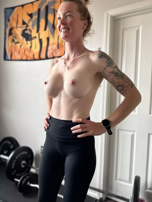 I had too many clothes on after my workout. [F] by fitredd