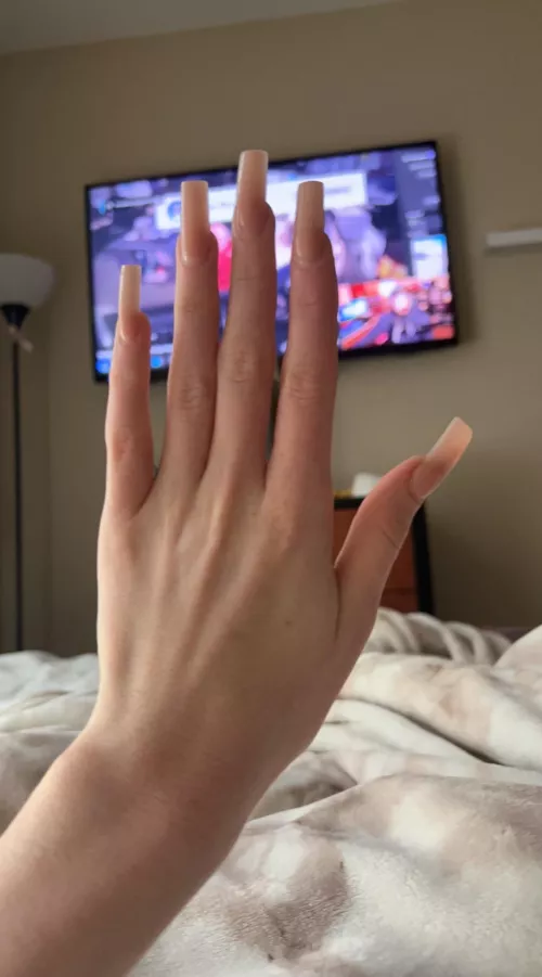 I love my long fingers and long nails 💅  by beatifulsoles