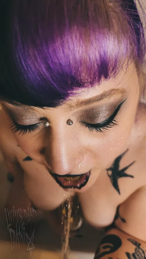 If you arnt covered in piss&cum by the end of it, did you even fuck🖤? by LivingDeadDani_of