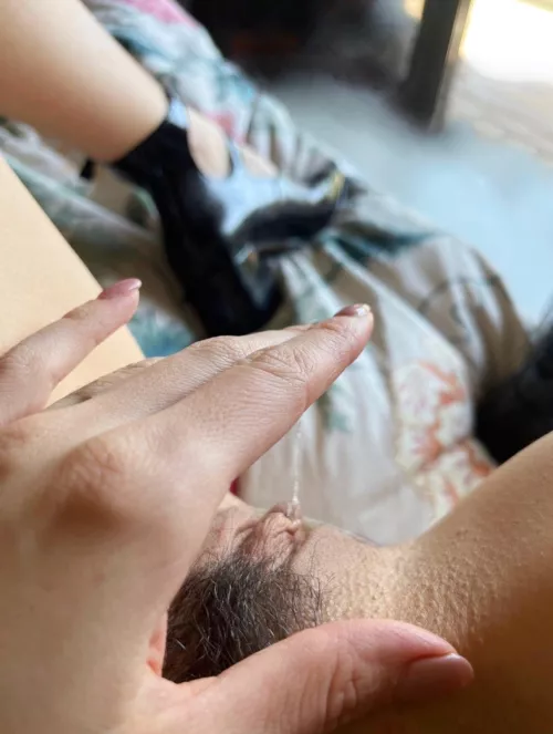 Just the thought of posting opens the [F]loodgates by girl-loves-dick