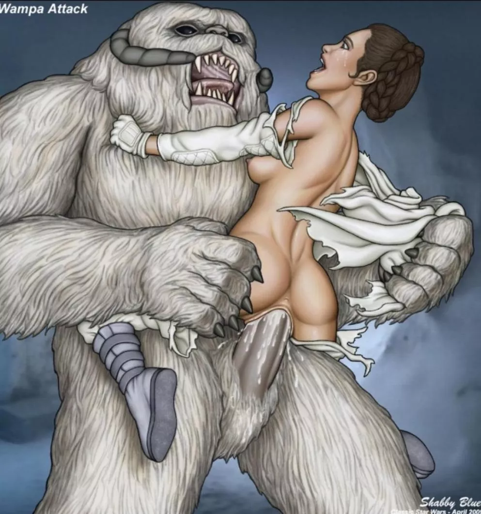 Leia and the Wampa updated (Shabby Blue) posted by Cs1Alt1account