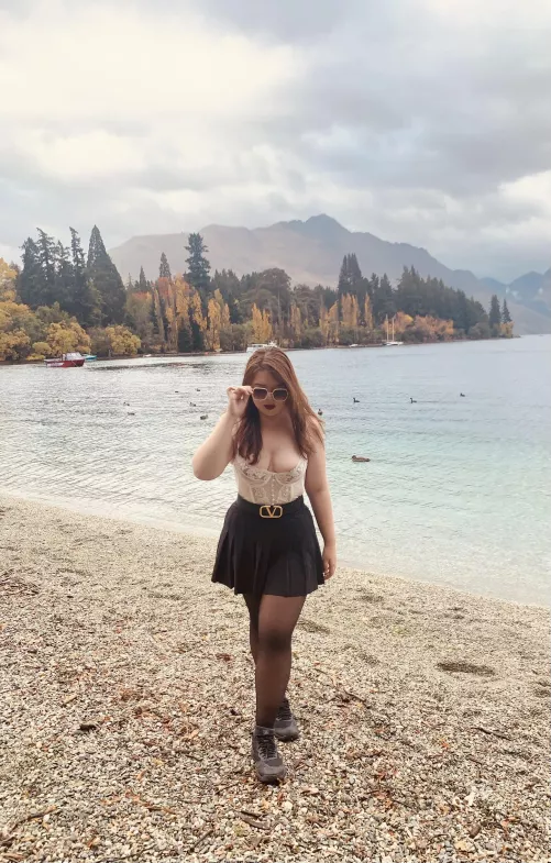 Lingerie on beach 🏝️ by wishcockroachextinct