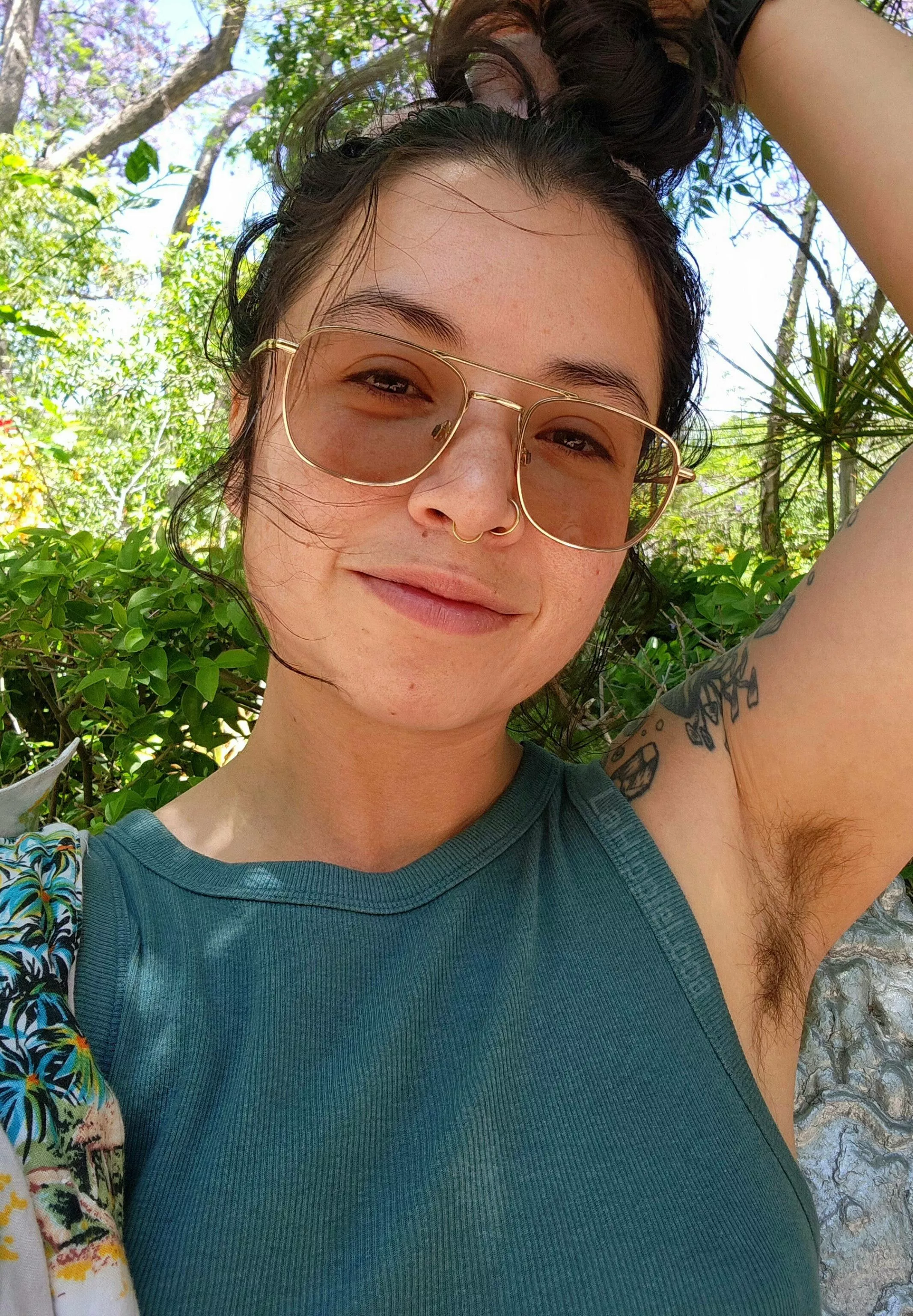 Lovely day to be a hairy woman posted by LaHippieLoca