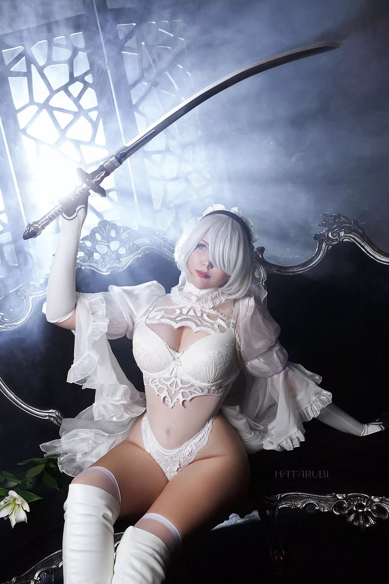 My 2B Bride Cosplay by Hatarubi posted by Hatarubi_Cosplay_