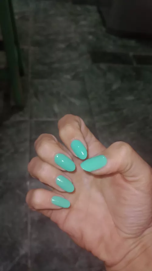 My beautiful natural nails ❤️‍🔥💗 by pinupfex