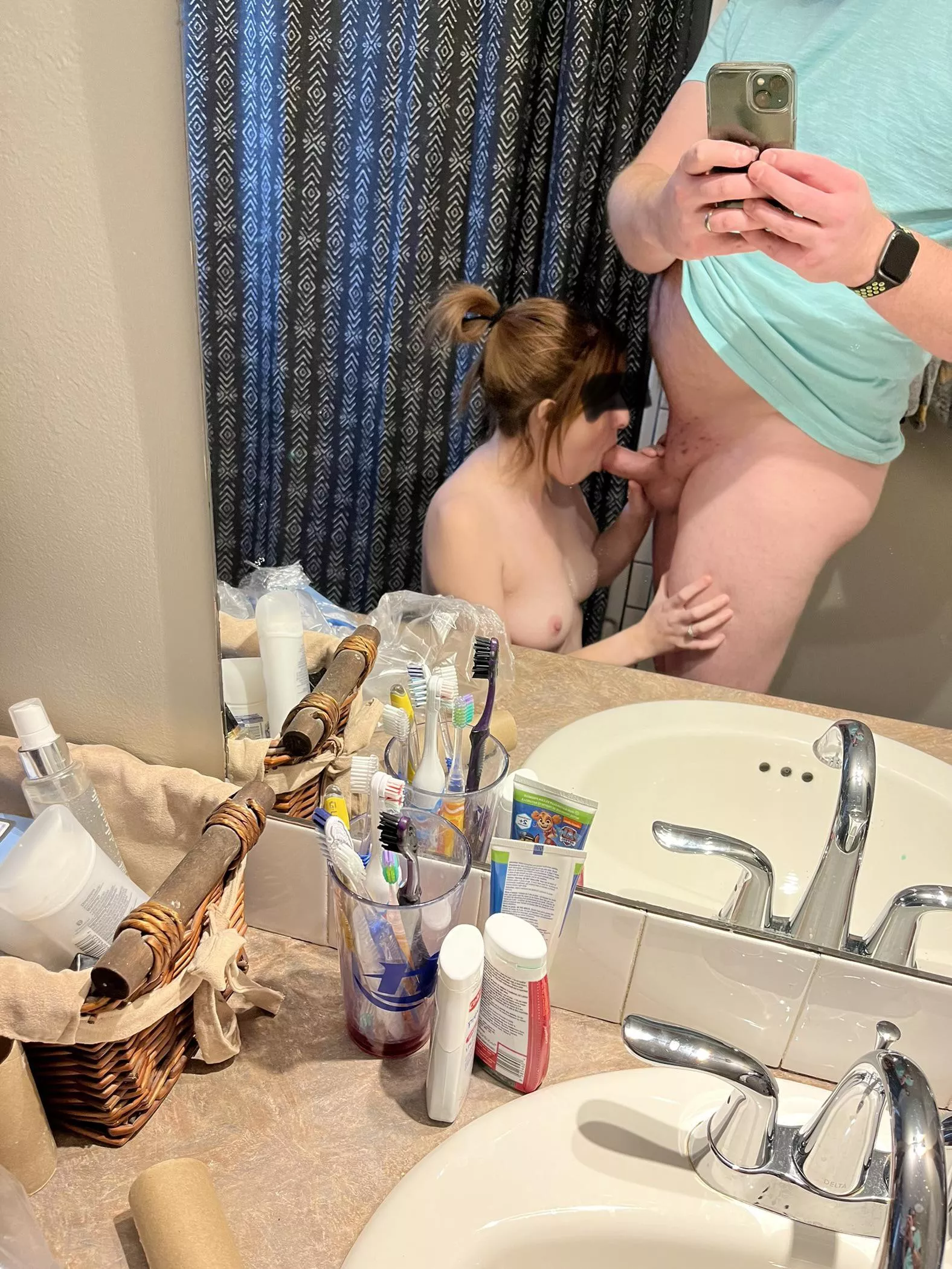 quick blowjob before we shower  posted by sexorealya