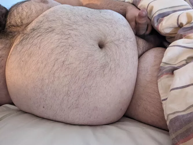 Quick peak from under the sheets by HonestButterscotch31