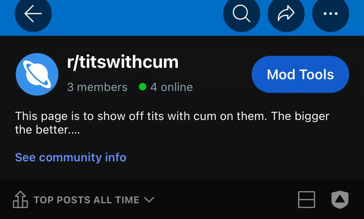 r/titswithcum is looking for members  posted by ObeKaybee