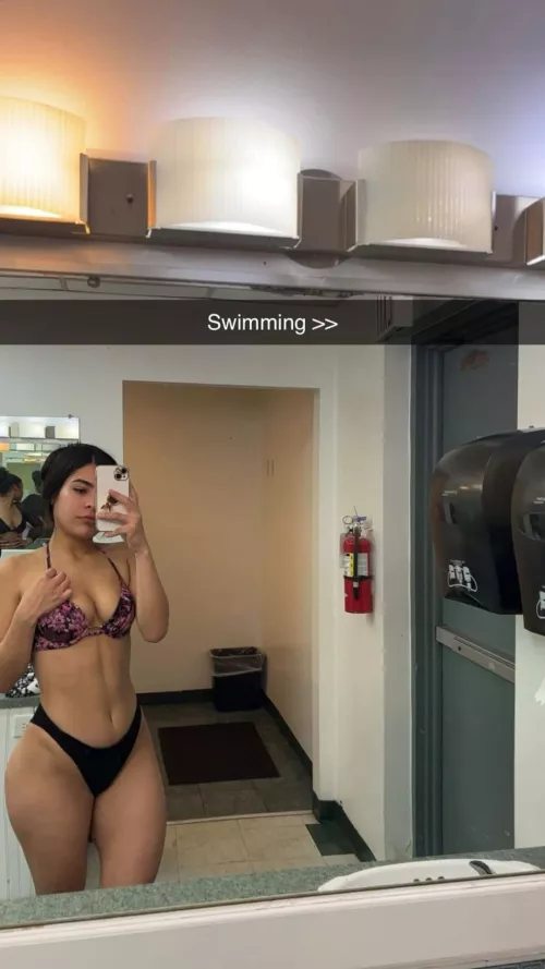 Swimming pic🏊‍♀️  by Distinct-Fan8096