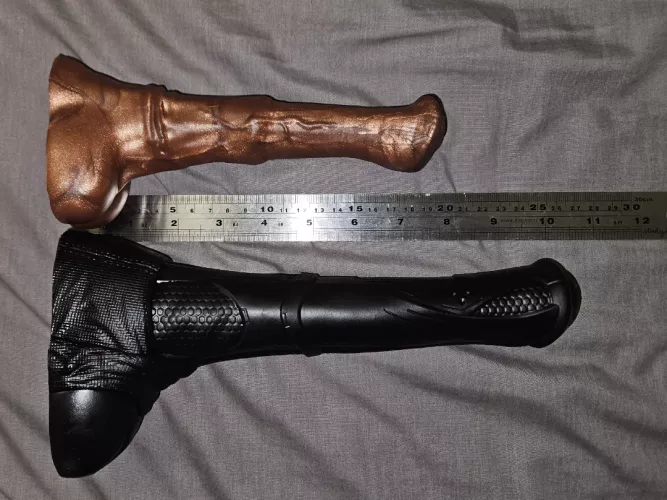 The size difference between small Chance and small Vector is pretty crazy by Lockmycockup4