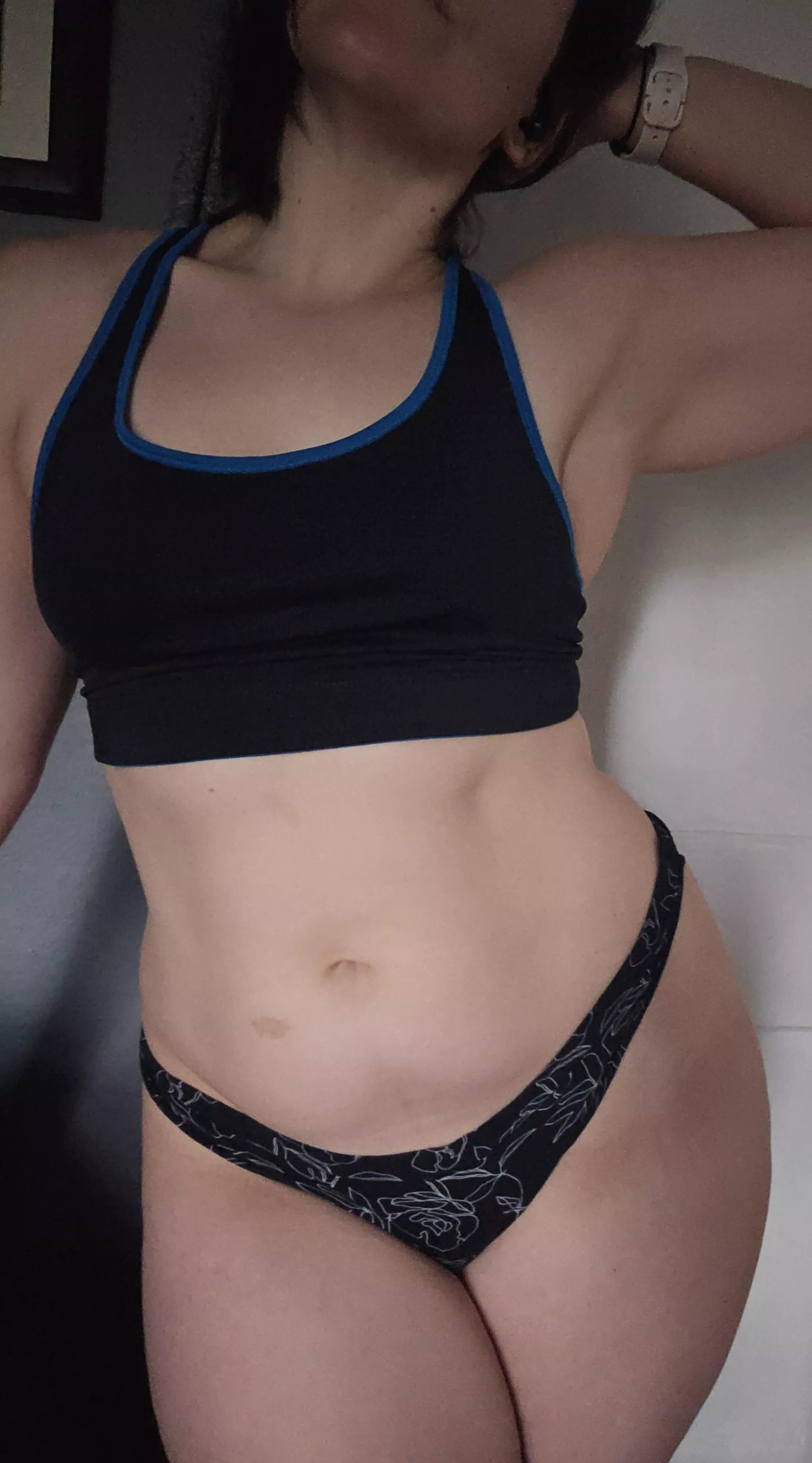 The weather is grey, perfect for a post-workout chill posted by StoryOfAGemini