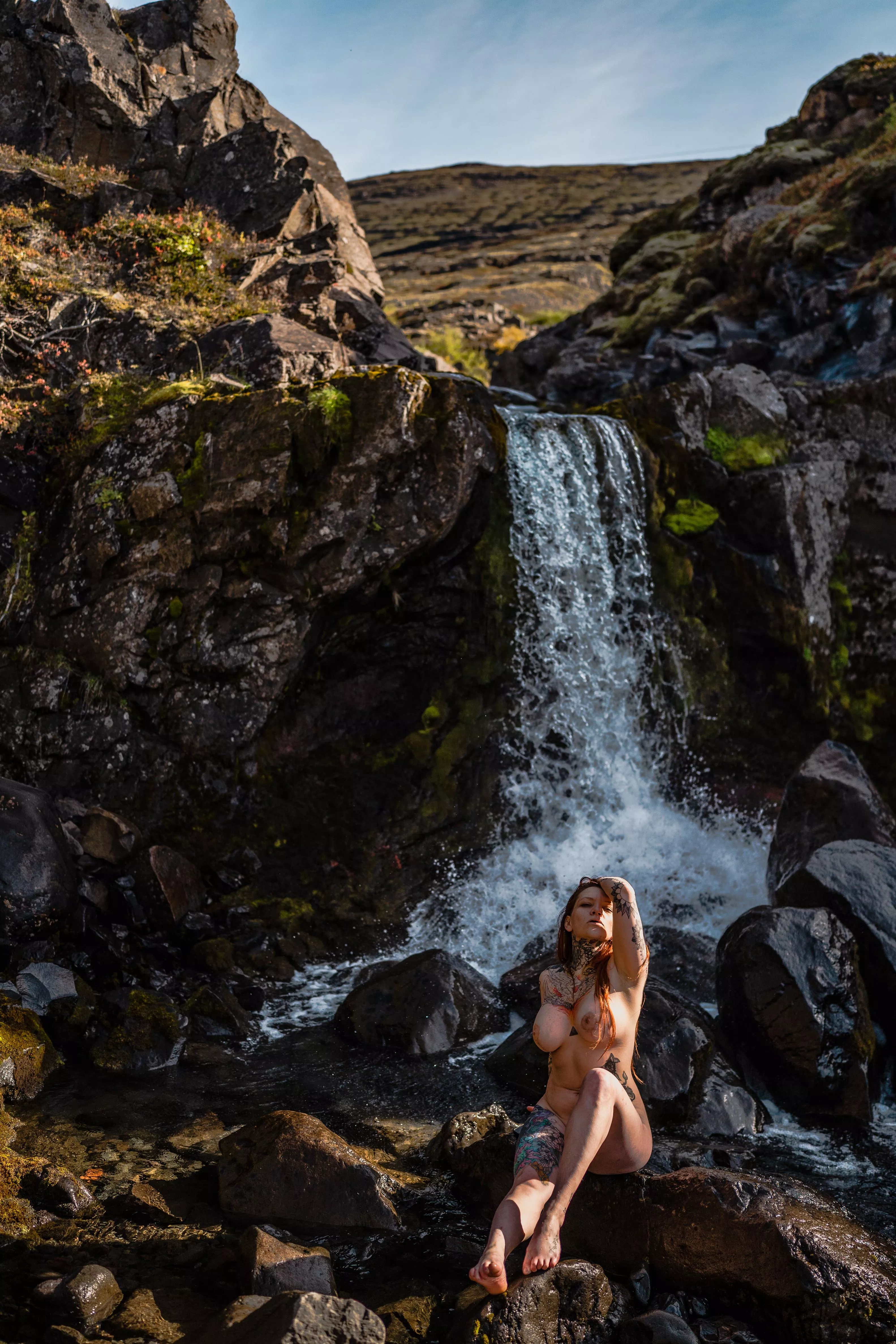 Went to iceland and took some photos by a waterfall. posted by briicherri