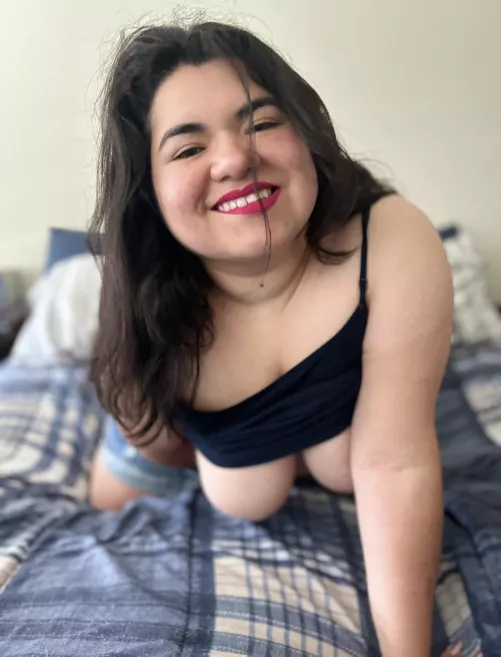 Your husband ran into me at the park and brought me to your bedroom. Thought I’d try your perfume and now he’s taking these pics. Wonder what he’ll do next. by HoneyedKisses