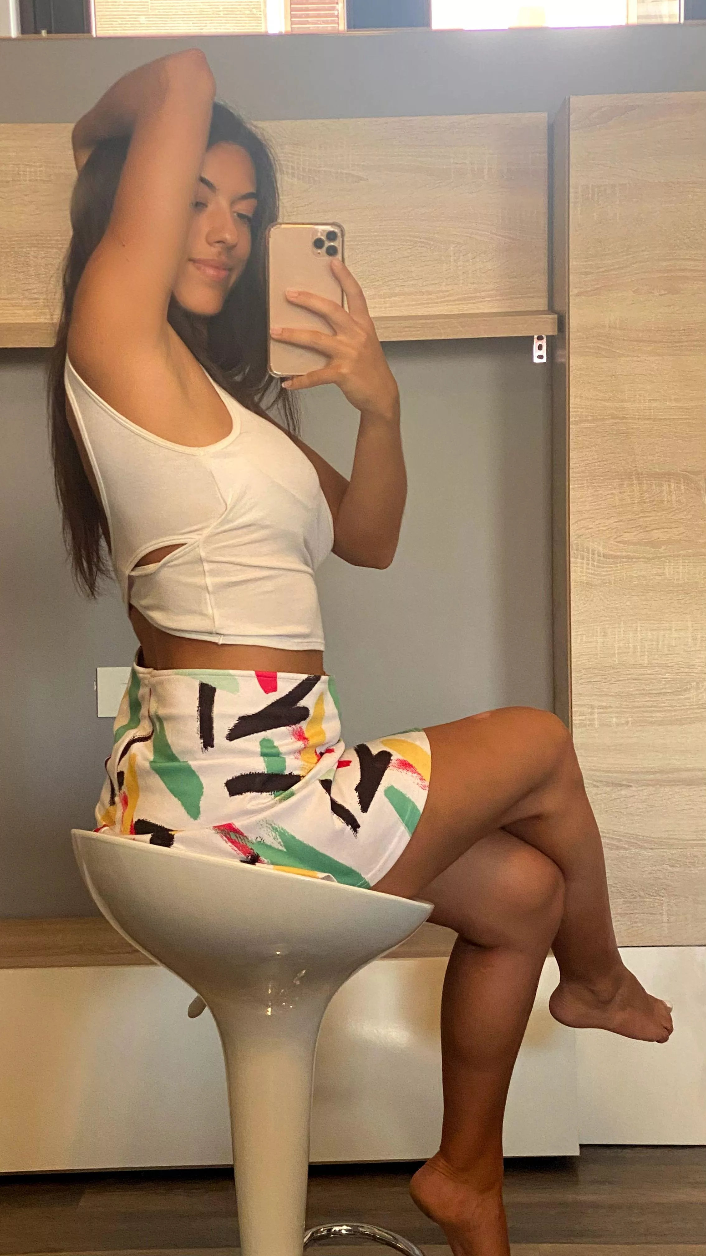 Adding a touch of whimsy with a playful peek of my armpit. [19F] posted by Spekopl