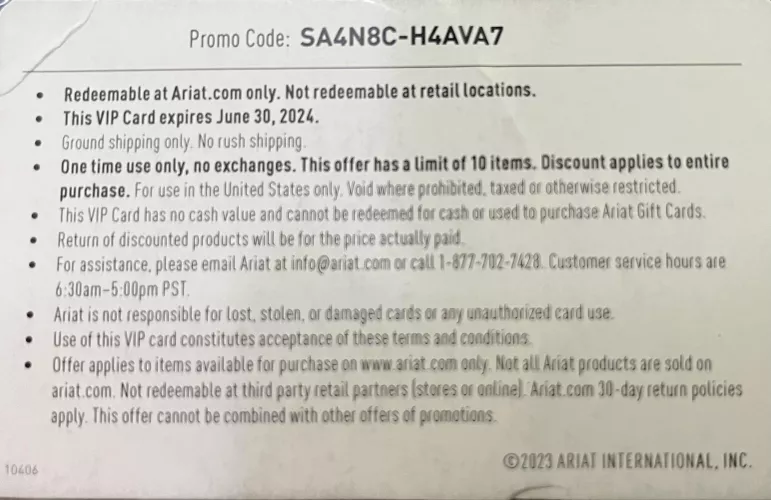 Ariat pro card by legendaryhillbilly