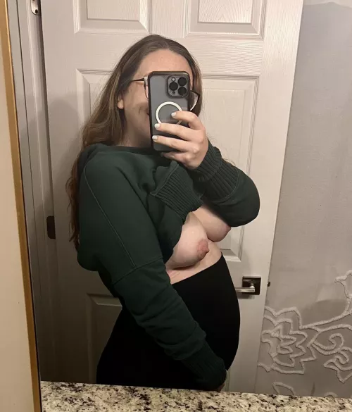 Being preggo just means unlimited creampies. [image] by hotwifepeachess