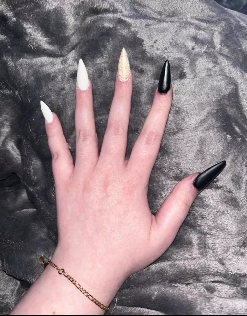 Boujie bitch nails by yourvanillatragedy