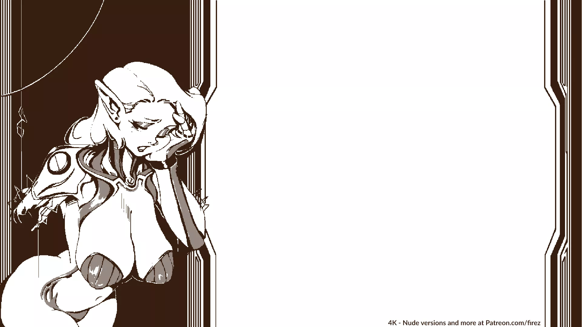 Desktop wallpaper I did based on a past art. Alt and more in the replies posted by Firez_hn