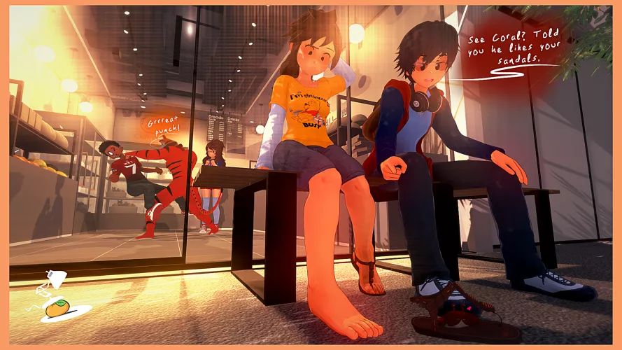 He's one lucky crab [Twitter OrangeBurbuja] by midnightfootjob