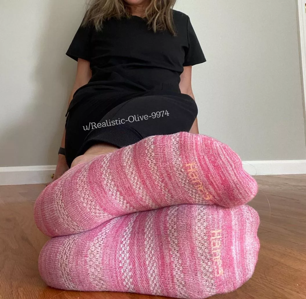 Hope your weekend plans involve worshipping my socks! posted by Realistic-Olive-9974