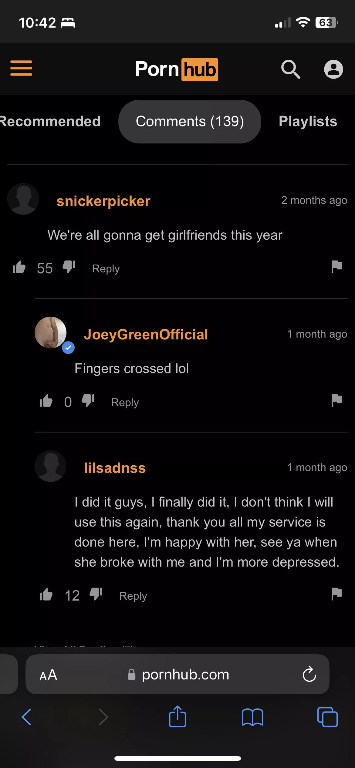 Hopecore: Pornhub edition posted by tothenorthern