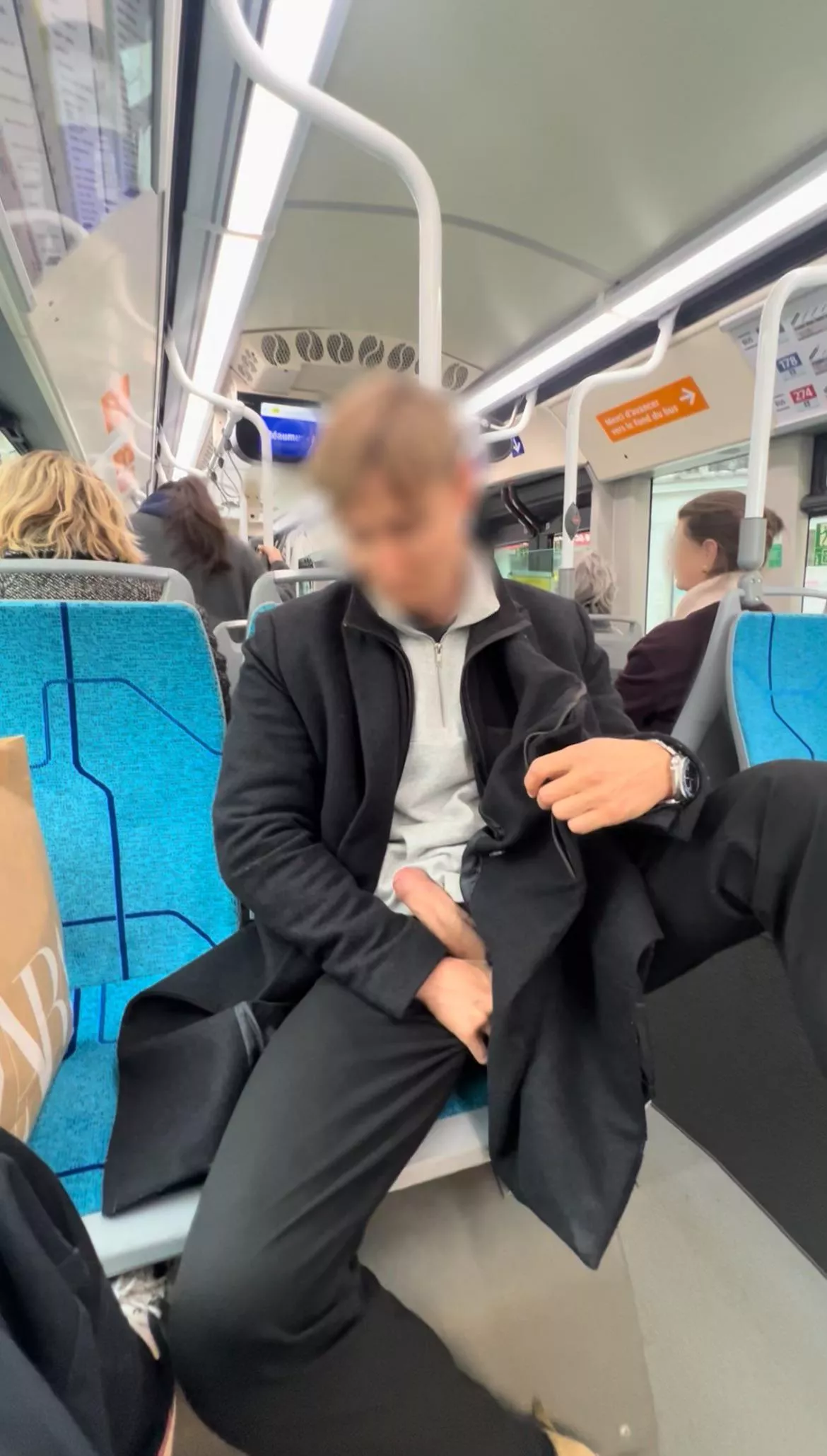 I let it out on the bus… posted by Twinkslave00