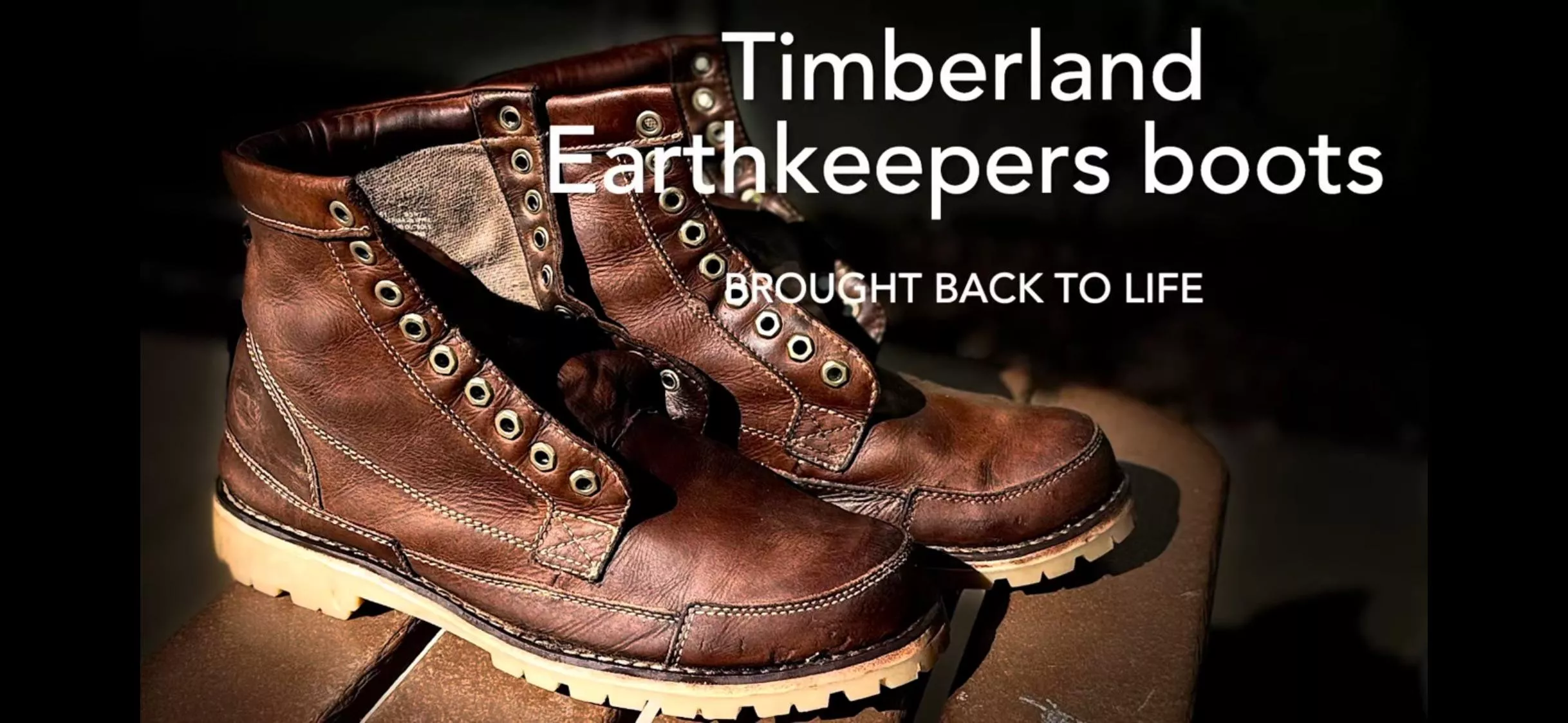I resoled my buddy’s Timberland Earthkeepers boots posted by tenloe