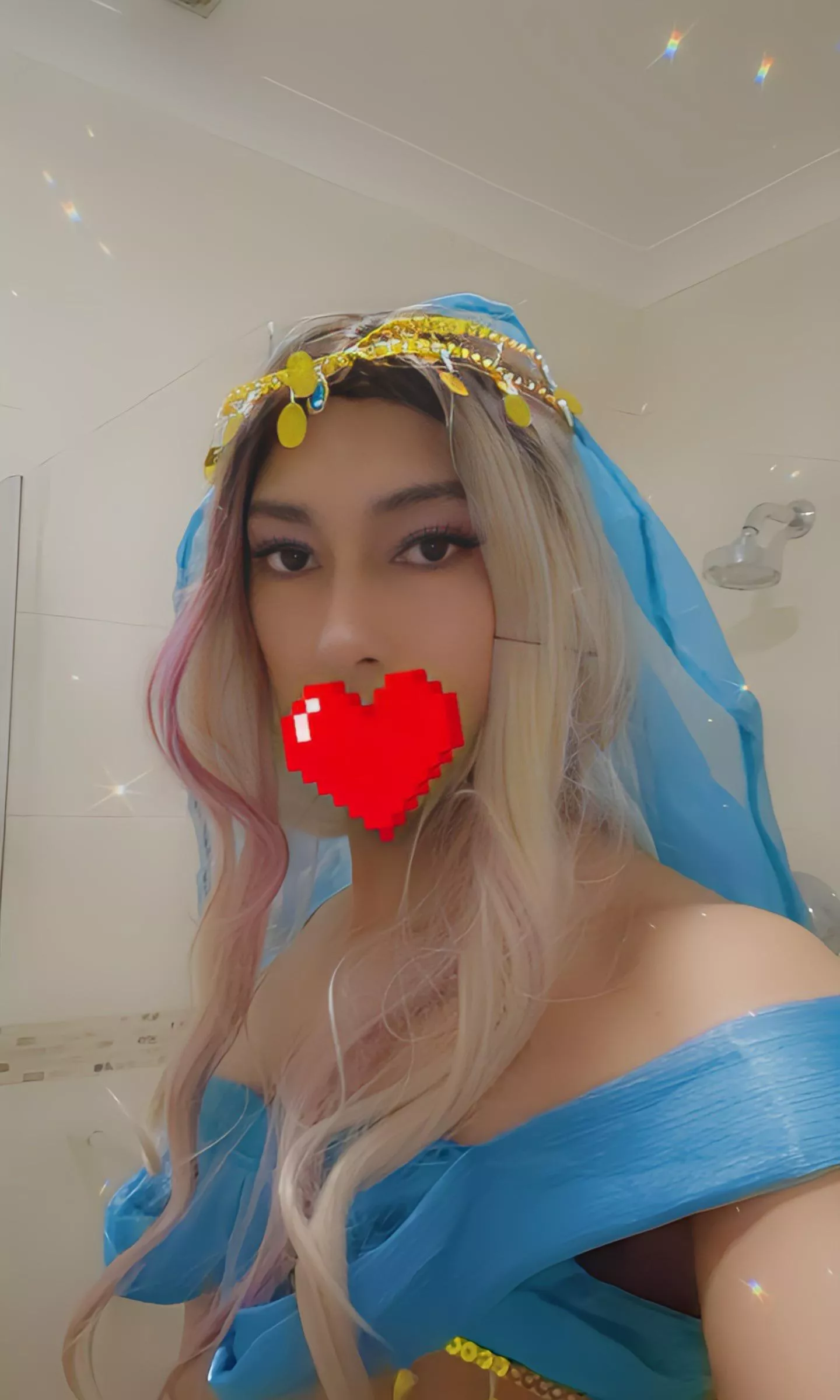 I started as Aladdin and became Jasmine 🩵🐯 posted by Jezebel_97