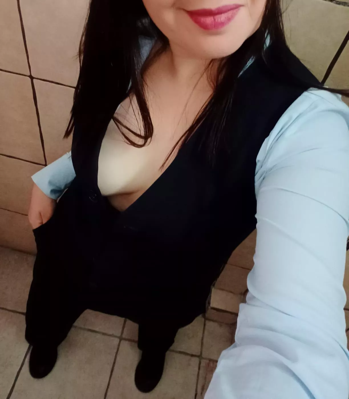 Is this too much for a braless Friday at the office?  posted by Seductive_Samyra