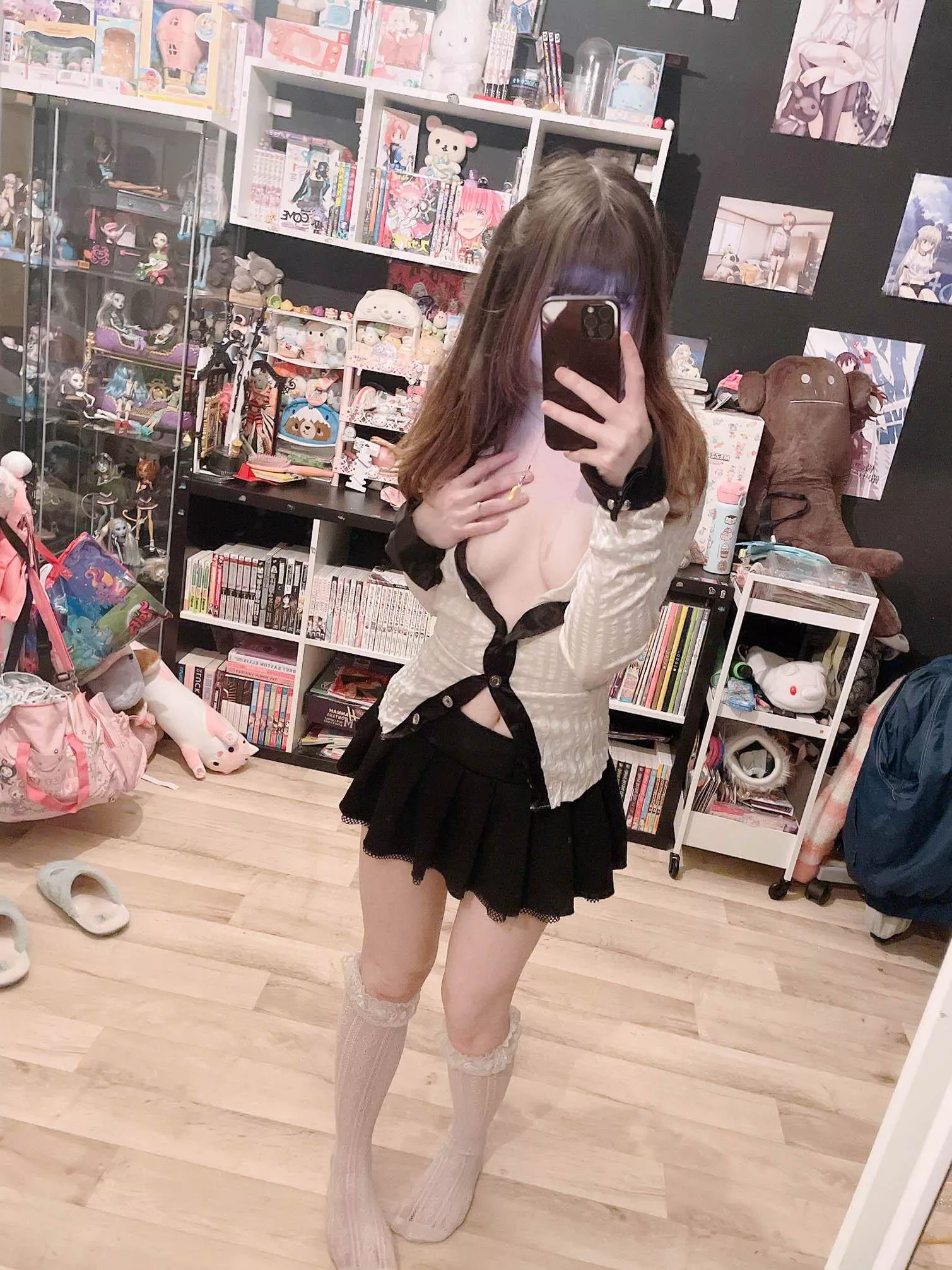 Love how big and perky my tits grew... posted by goldenpupu