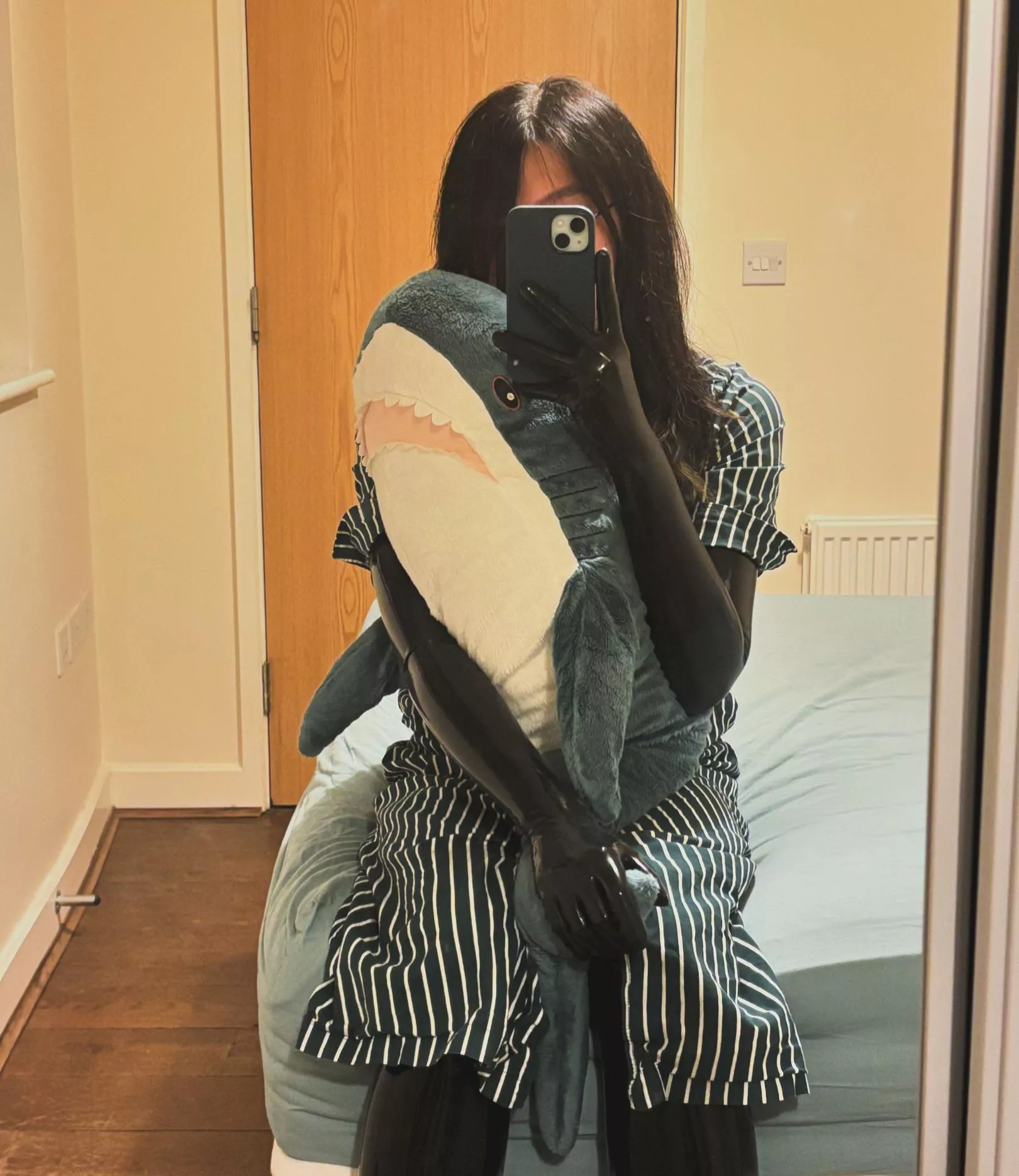 Me and my shark posted by yuriko_h