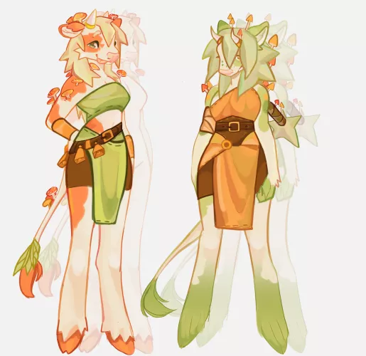 Minotaurs fungus!🍄(adopt) (art by me) by Ana_Ori