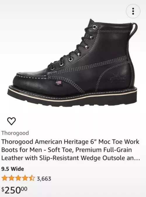 My Red wing Iron Ranger is a 10D. Will this 9.5EE Thorogood Moc Toe fit me? by pavlovaslut