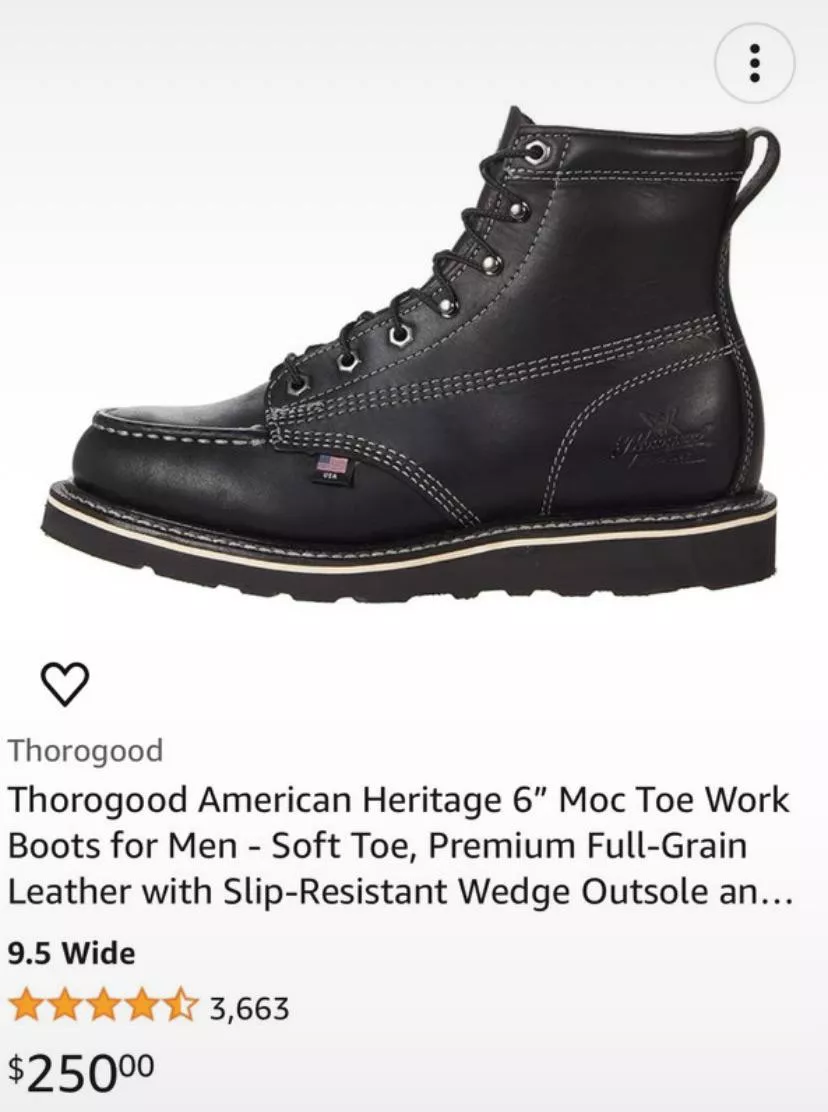 My Red wing Iron Ranger is a 10D. Will this 9.5EE Thorogood Moc Toe fit me? posted by pavlovaslut