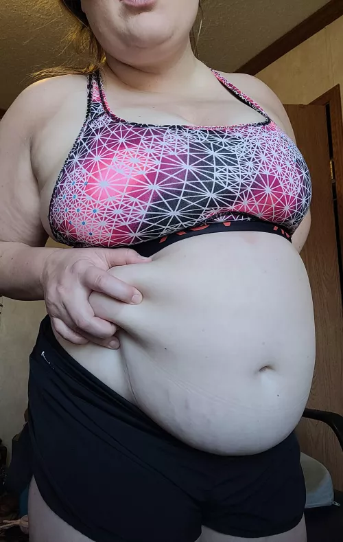 Not even an inch to pinch 😉 by invisibelly