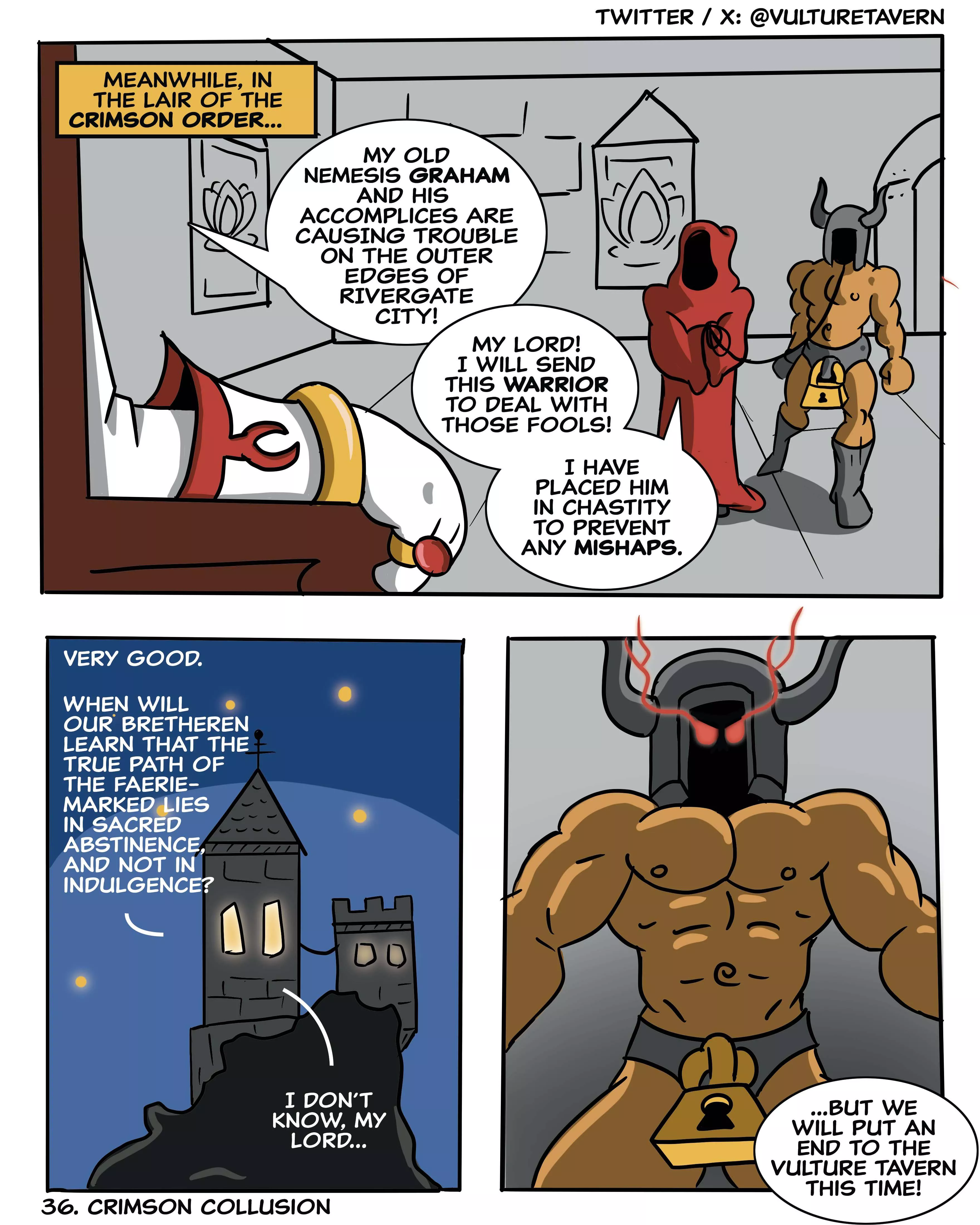 OC: The Vulture Tavern #36 posted by atom511