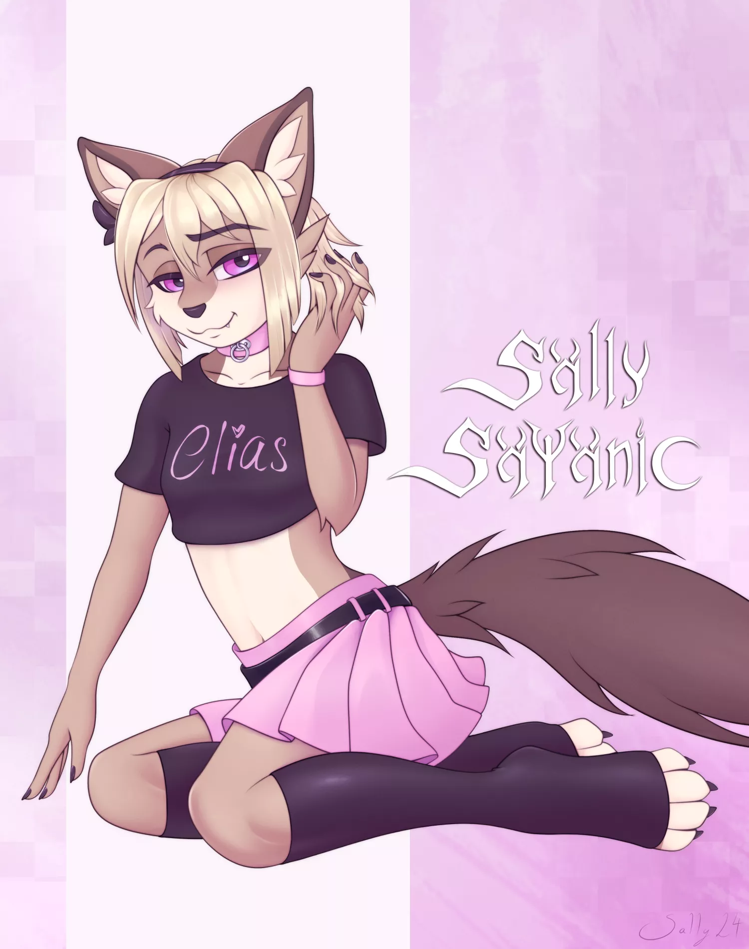 Posing (Art by Me!) posted by SallySatanic
