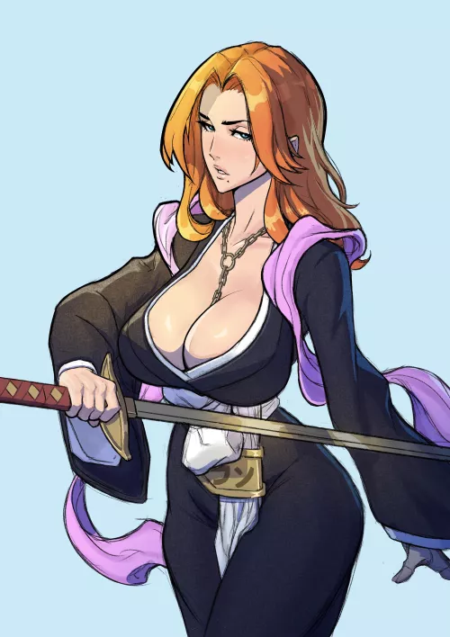 Rangiku fanart by me (jamjohn_art) by PapaFranxx