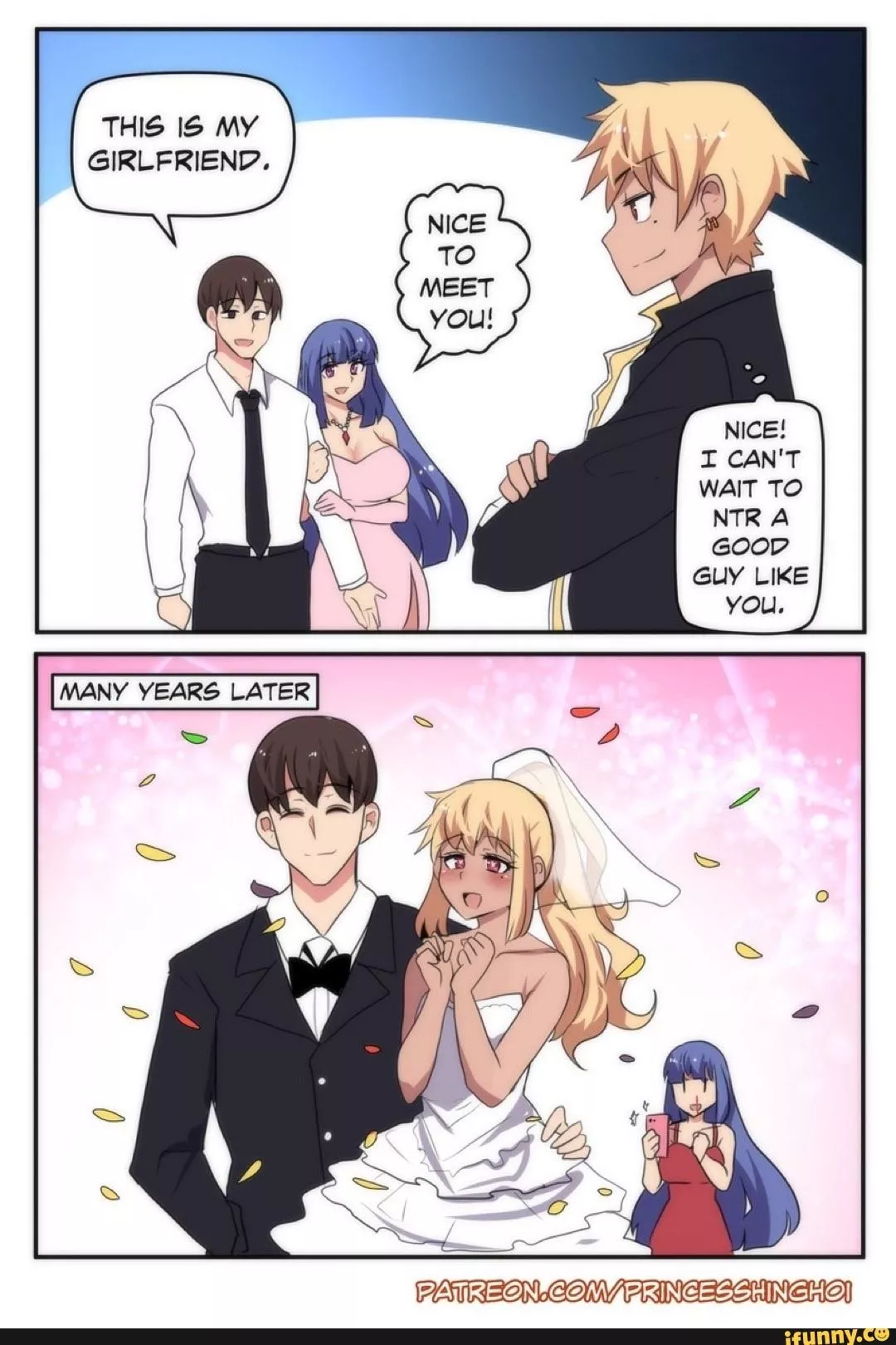 Rival to Bride posted by Ok-Mycologist-9073